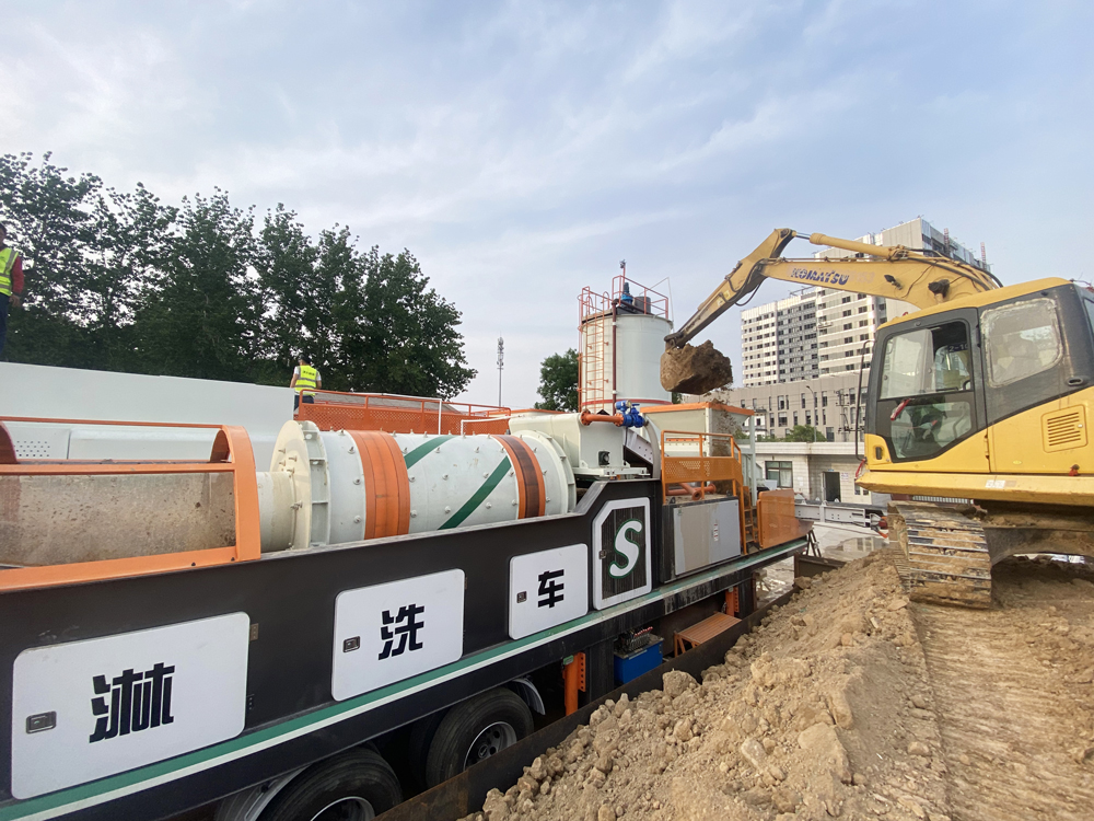 土壤淋洗修复车