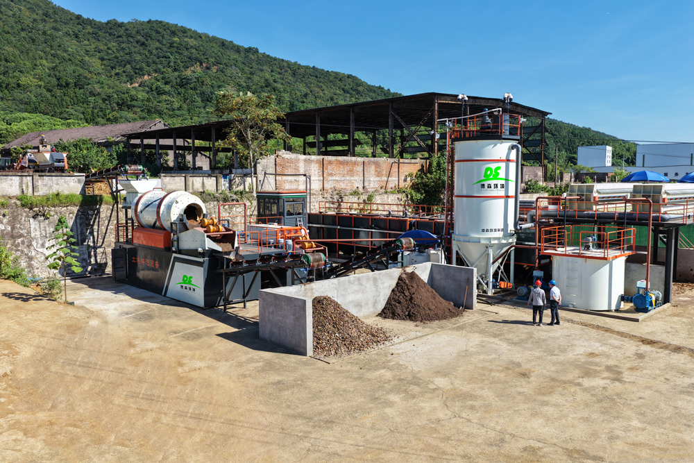 德森环境土壤异位淋洗修复装备