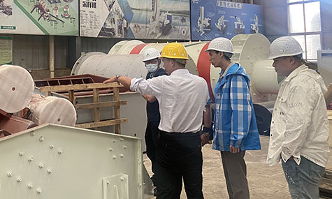 客户来厂参观考察