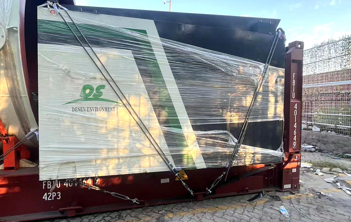 淋洗装备海外项目港口交付