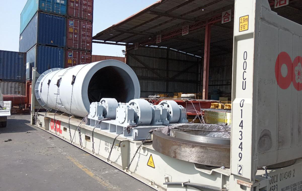 台湾固废资源再利用系统装备-发车仪式