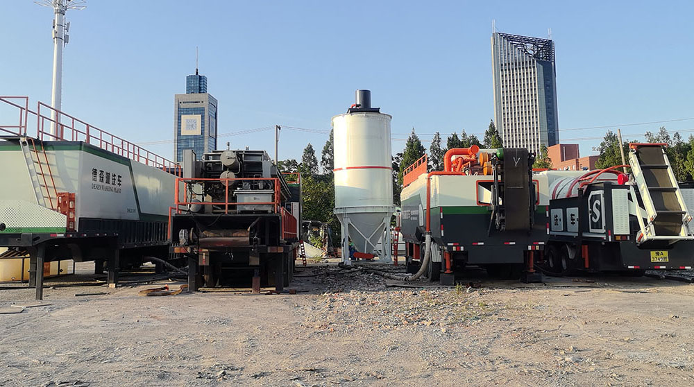 温州某重金属污染土壤移动淋洗项目