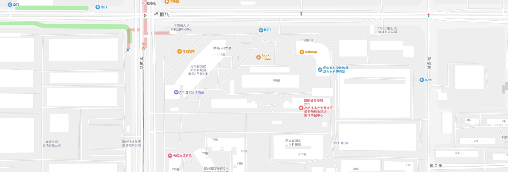 导航到郑州德森环境