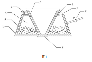 粉煤灰陶粒设备球磨装置的结构示意图
