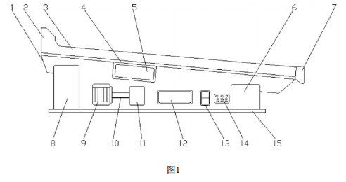 新型陶粒滤料给料设备的结构示意图