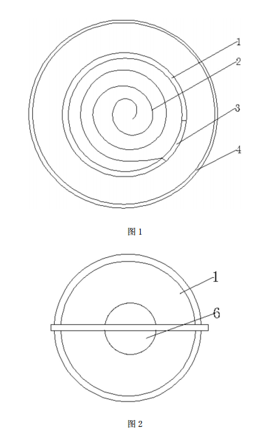 陶粒设备出粒装置的圆盘结构示意图